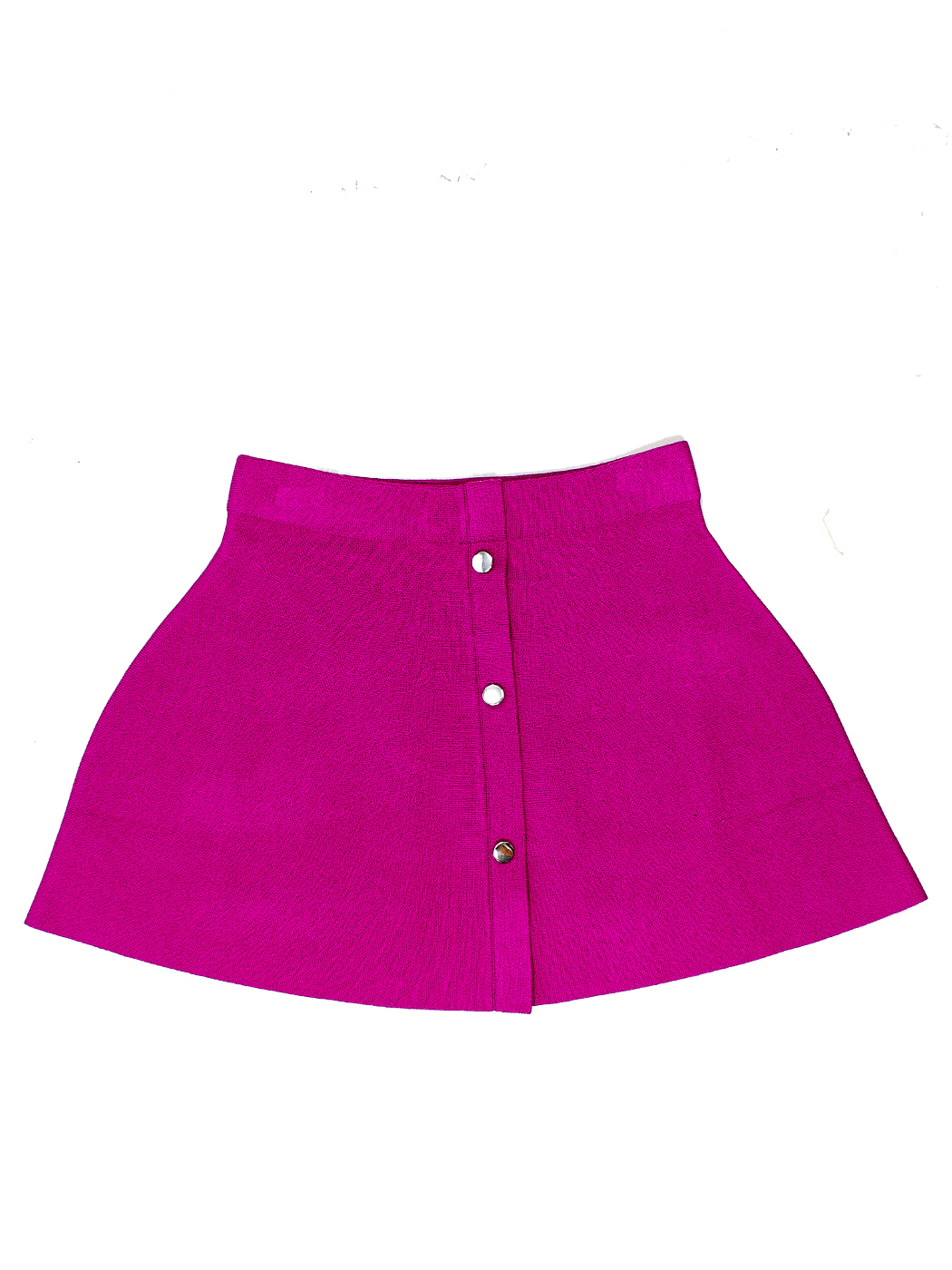 MINI GONNA LUNGA PUNTO TESSUTO, 2 TG - DUSTY PINK